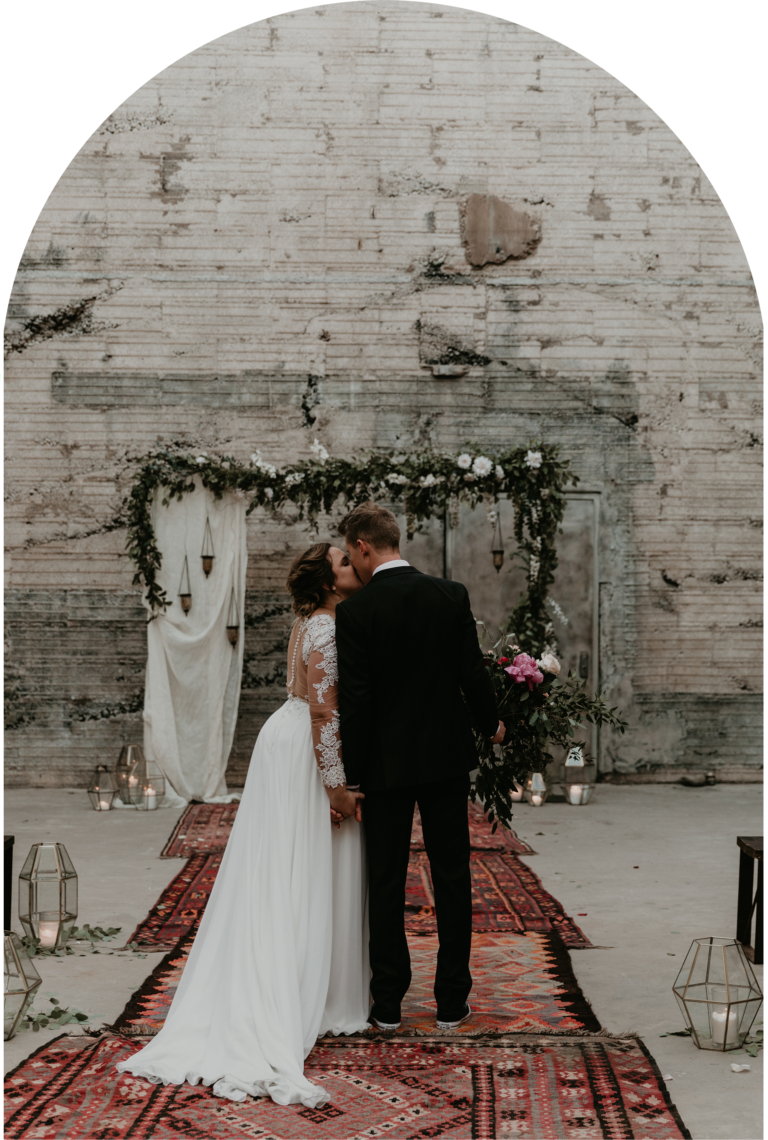Industrial Wedding at the Ice House // Mackenzie and Martin