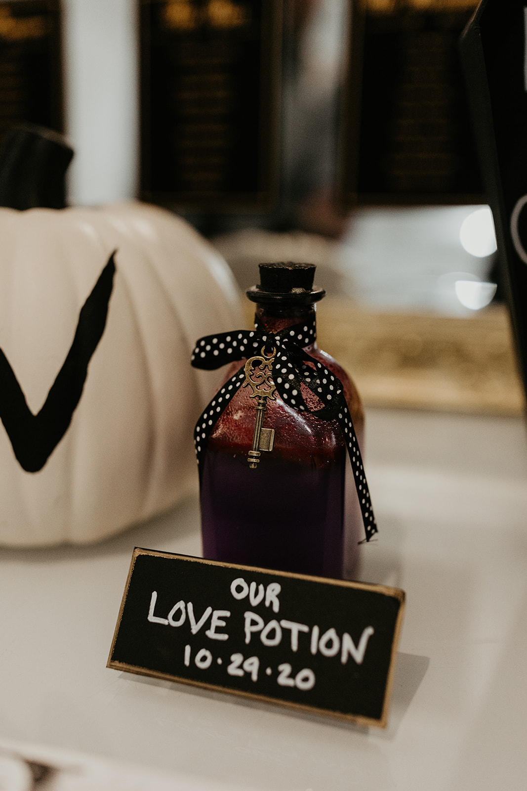 spooky decorations "our love potion"