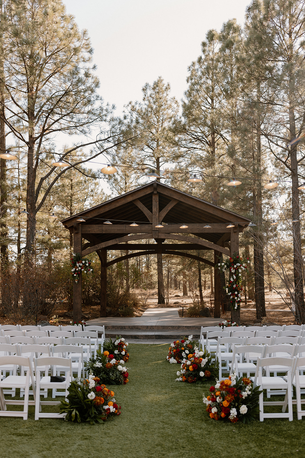Gorgeous Arizona wedding venue prepped and ready for the big wedding day!
