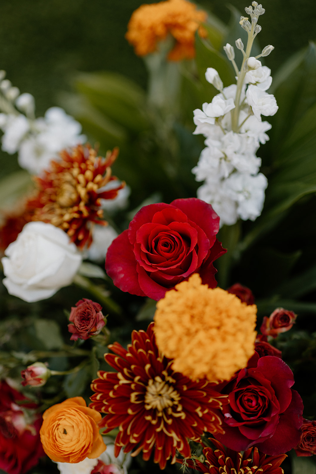 Stunning Flagstaff wedding flowers ready for the dreamy wedding day