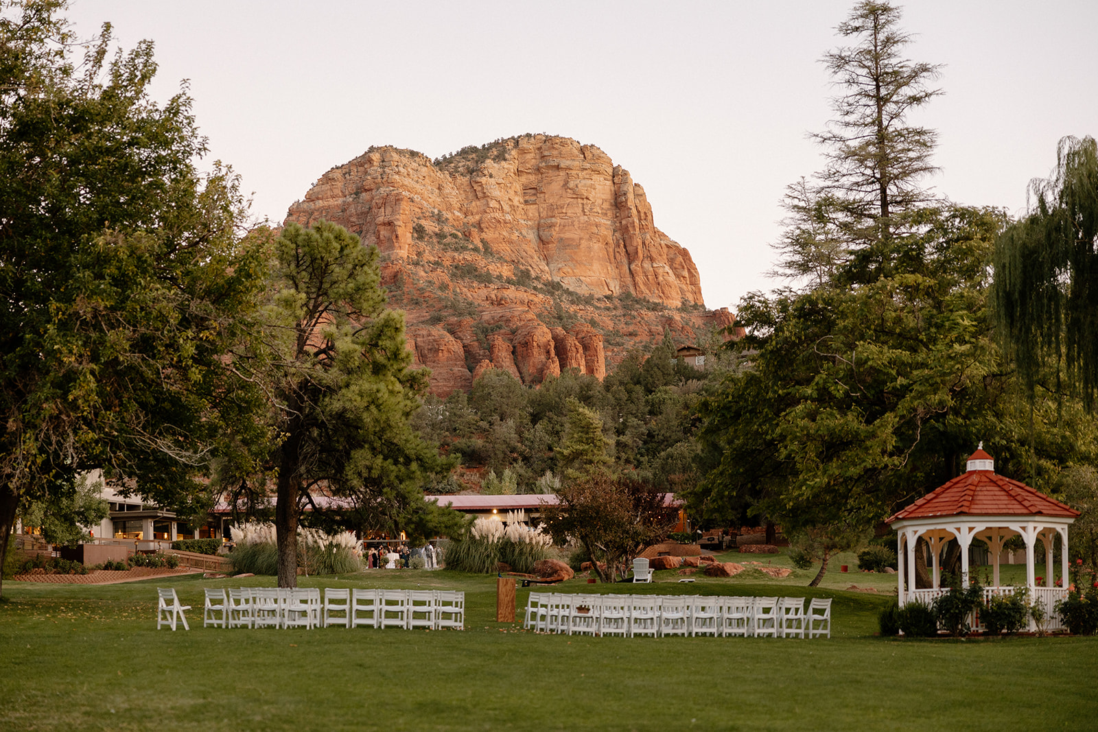 Stunning wedding venue backdrop photo