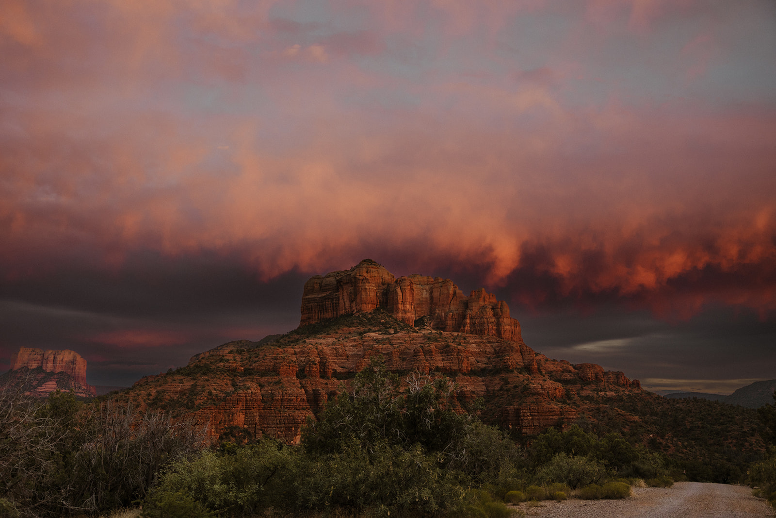 Stunning Arizona nature shot during the Arizona sunset