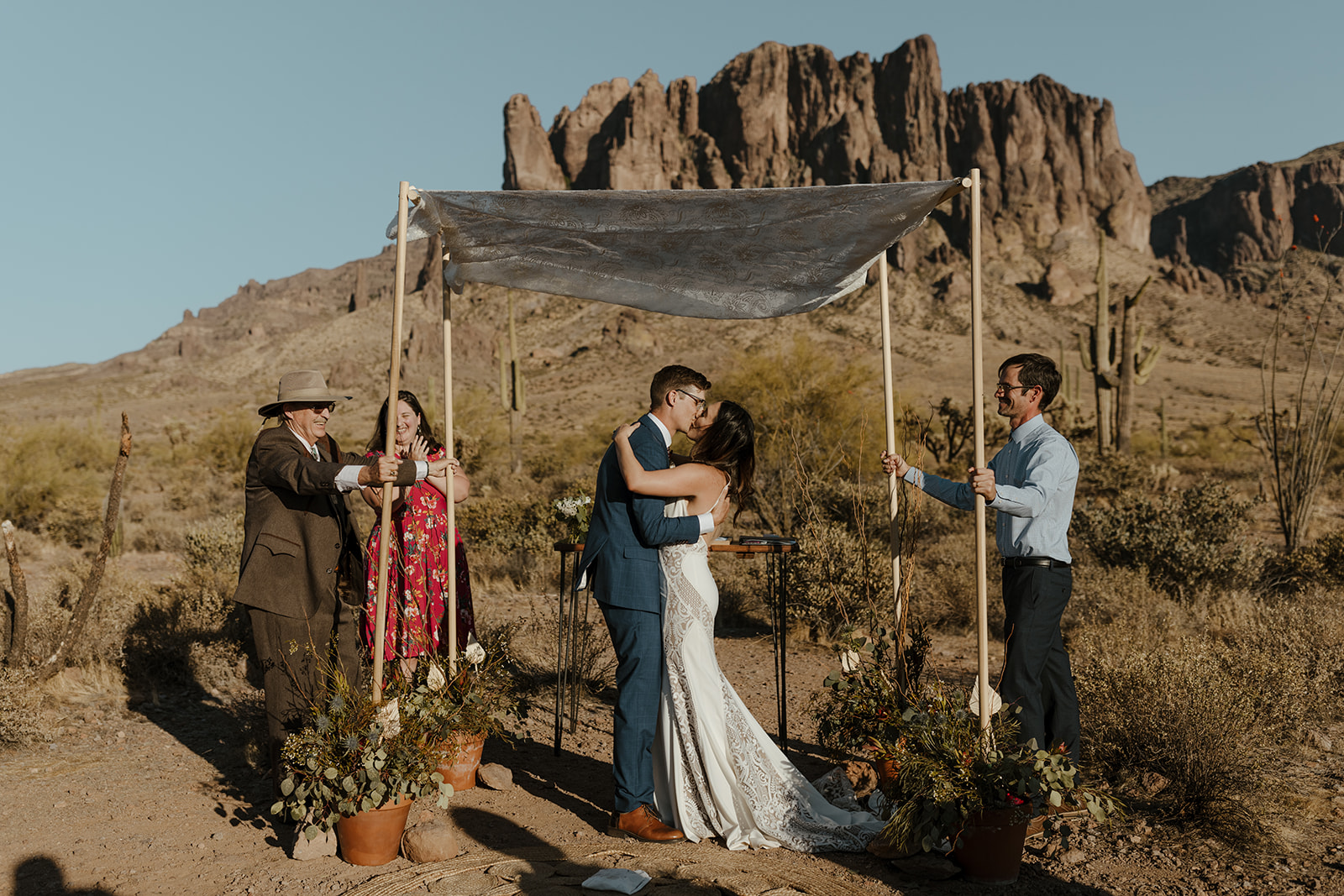 beautiful Apache Junction wedding ceremony