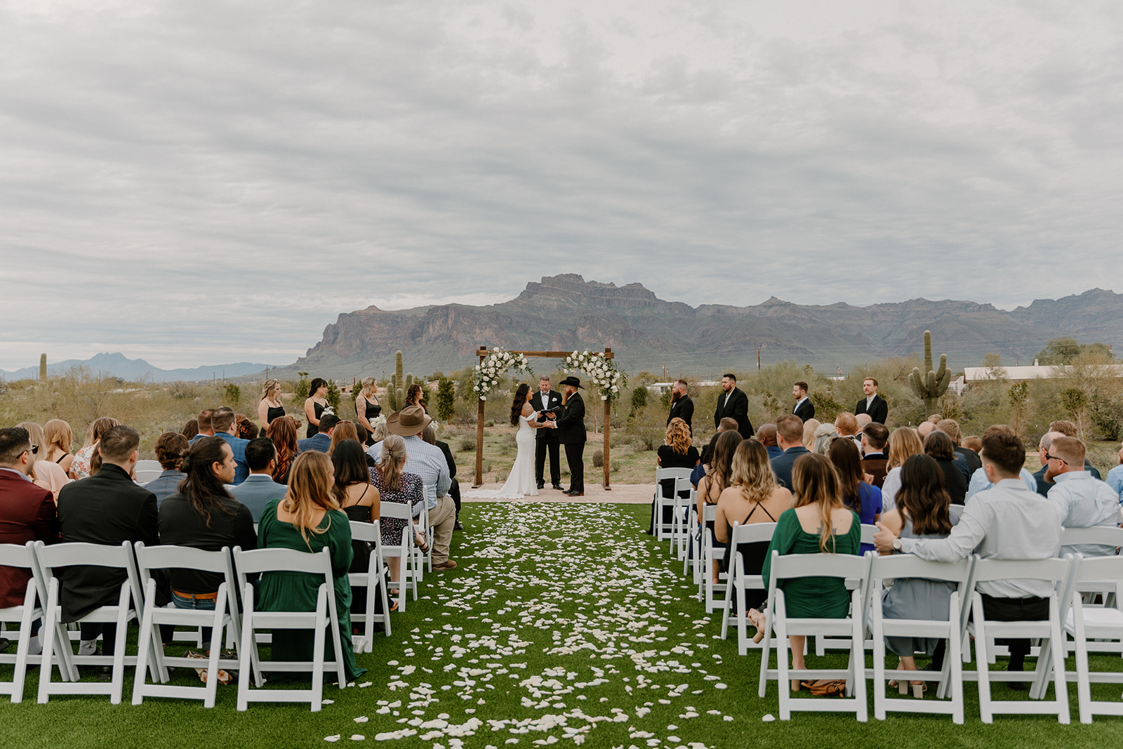 beautiful Apache Junction wedding ceremony