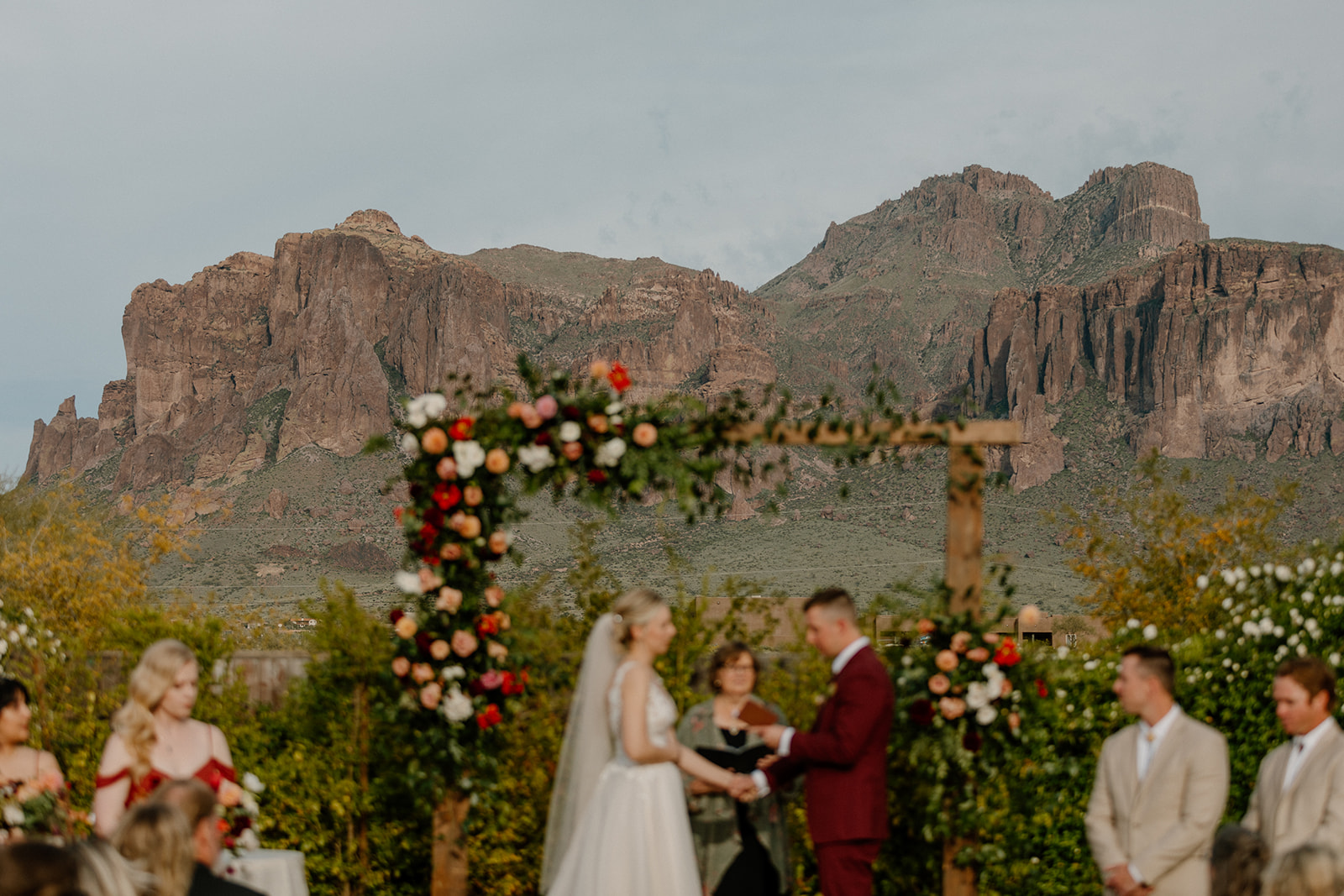 beautiful Apache Junction wedding ceremony