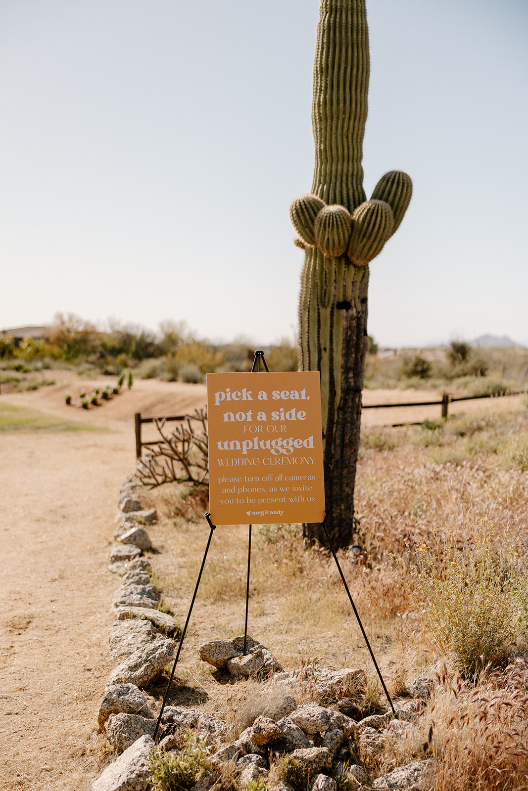 beautiful wedding details of a backyard Arizona wedding day