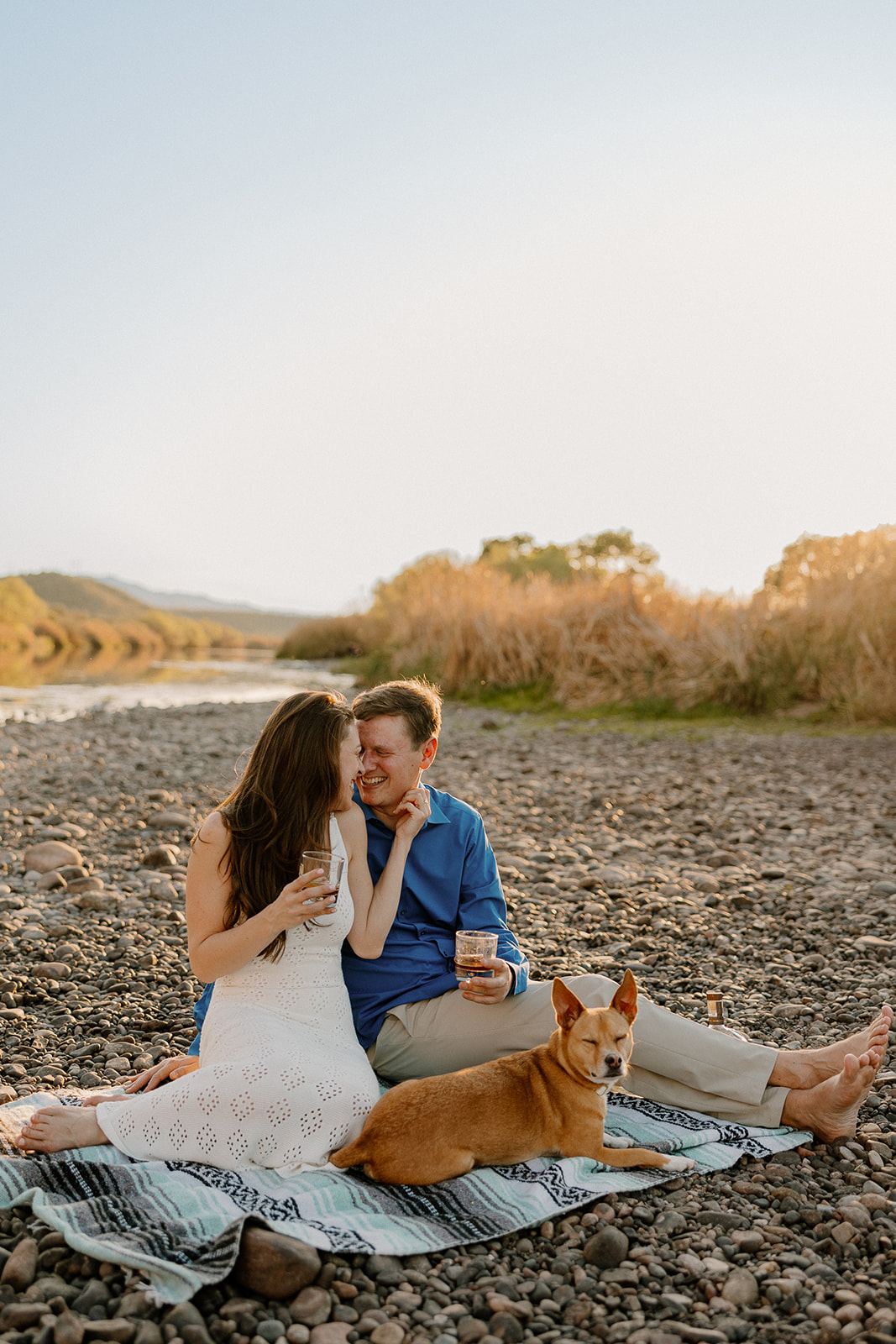 couple poses together