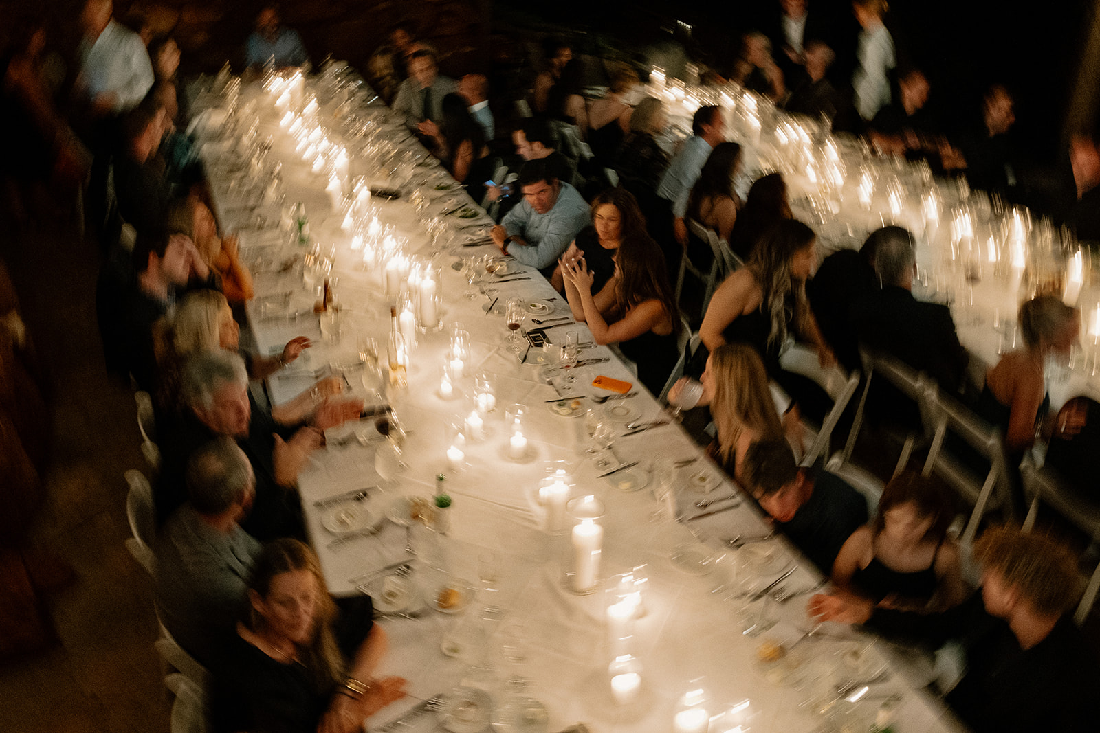 beautiful wedding reception decor from a stunning Arizona wedding