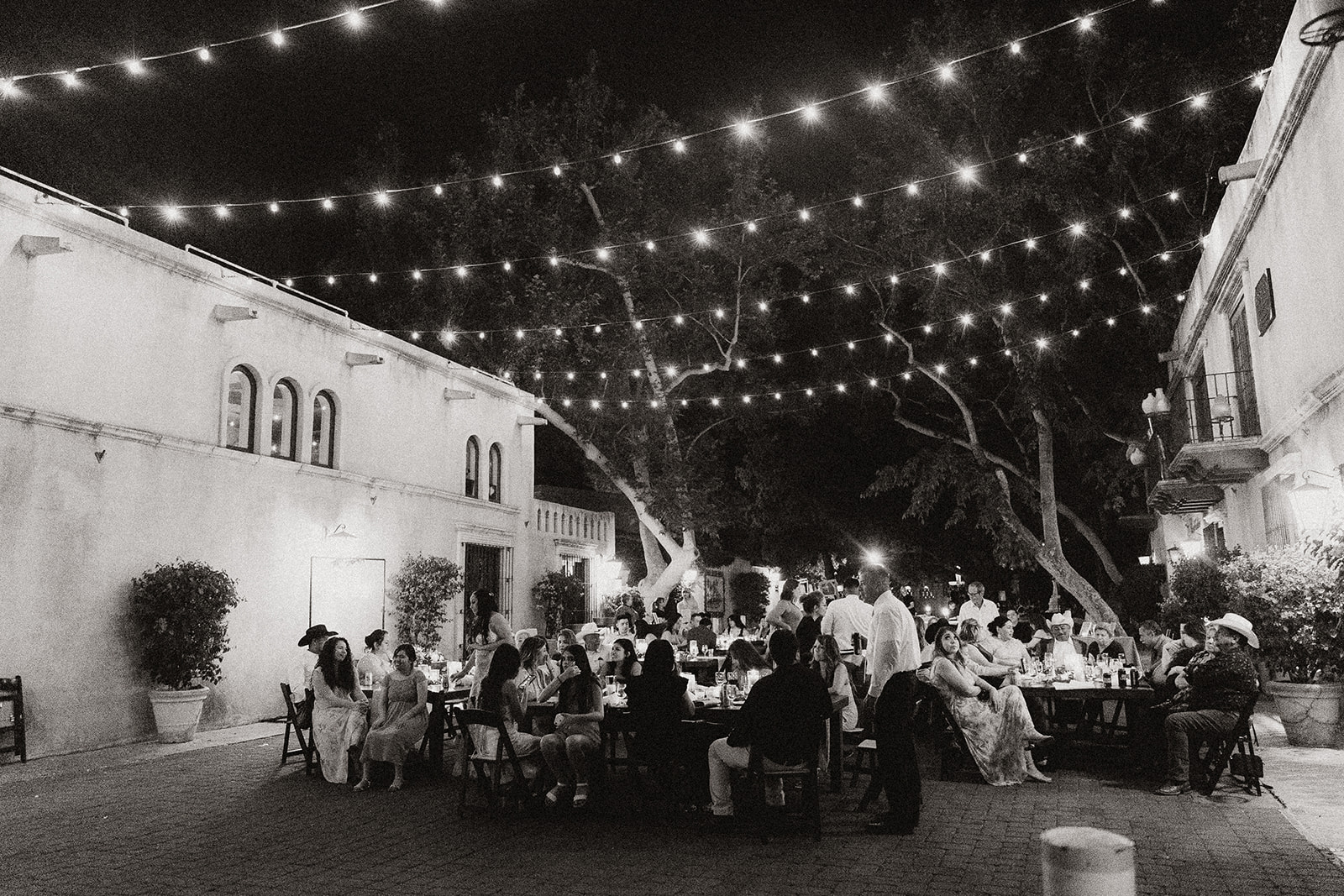 stunning night reception in Arizona