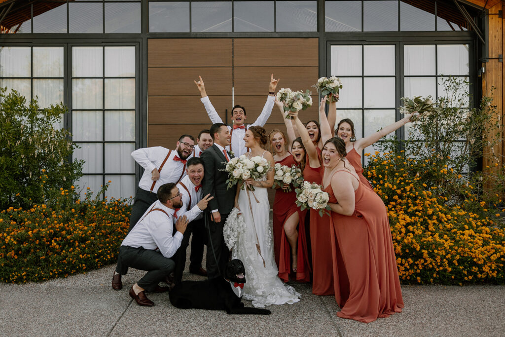 group photo from a stunning playful documentary photo