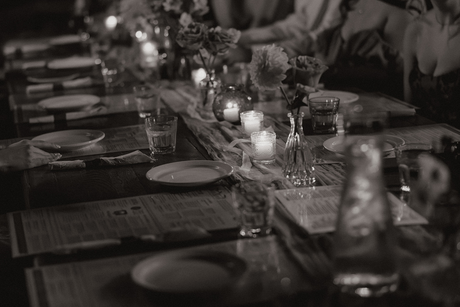 documentary style wedding reception photos from a beautiful Fall Flagstaff wedding in Arizona